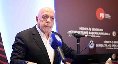 HAK-İŞ Genel Başkanı Mahmut Arslan: "Vergi sisteminin baştan sona değiştirilmesi gerekiyor"