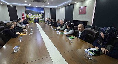 Halil Oflu yönetim kadrosuyla ilk toplantısını gerçekleştirdi