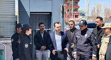 Hasköy'de okul güvenliği masaya yatırıldı, Kaymakam Güney sahaya indi