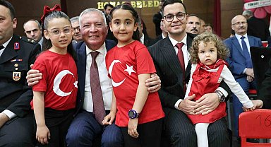 Honaz'da 23 Nisan'da coşku ve hüzün bir arada yaşandı