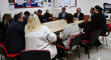 İl Milli Eğitim Müdürü Aydın, öğretmenlerle bir araya geldi