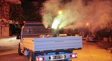 İncirliova'da sivrisinek ve haşereye karşı mesai sürüyor