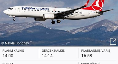 İran'da mahsur kalan THY uçağı yurda döndü