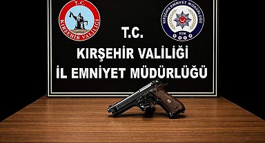 İş yerinden havaya ateş eden şüpheli yakalandı