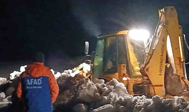 Isparta'da karla kaplı yaylada mahsur kalan 2 kişi kurtarıldı