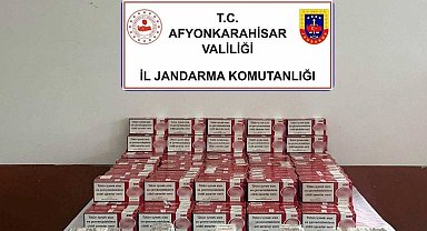 Jandarmadan kaçak makaron operasyonu