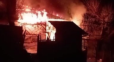 Kahramanmaraş'ta ev yangını: 1 kişi hayatını kaybetti