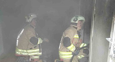 Kahramanmaraş'ta ikamette yangın