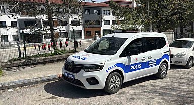 Karabük'teki okullarda polislerin güvenlik seferberliği başladı