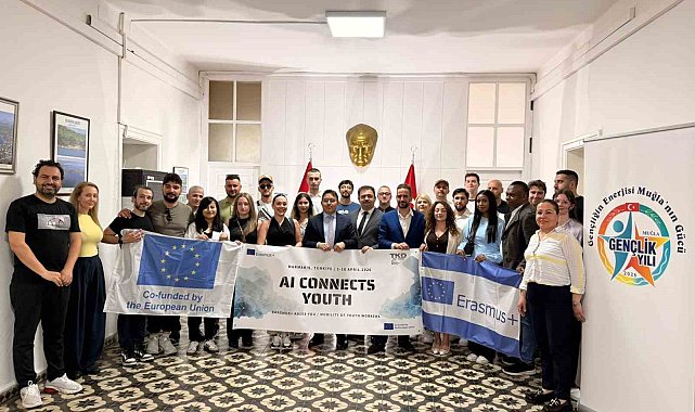 Kaymakam Kaya, gençlik projesi heyetini ağırladı