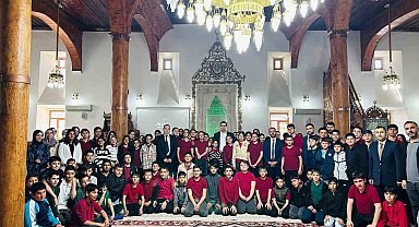 Kemah'ta değerler eğitimi camide gerçekleştirildi