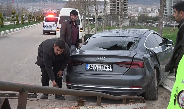 Kilis'te motosikletle otomobil çarpıştı: 1 yaralı