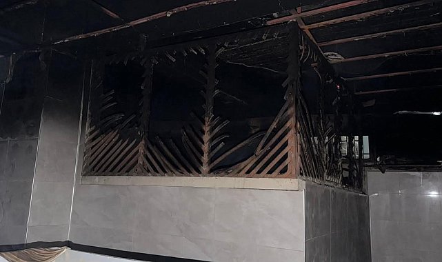 Kırıkhan'da yanan fırın kullanılmaz hale geldi