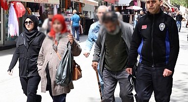 Kırıkkale'de dilencilik yapan şahıslara operasyon