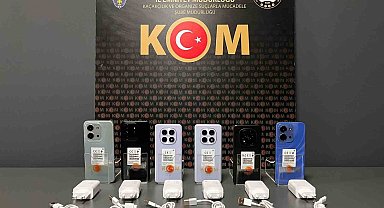 Kırşehir'de kaçak cep telefonu operasyonu