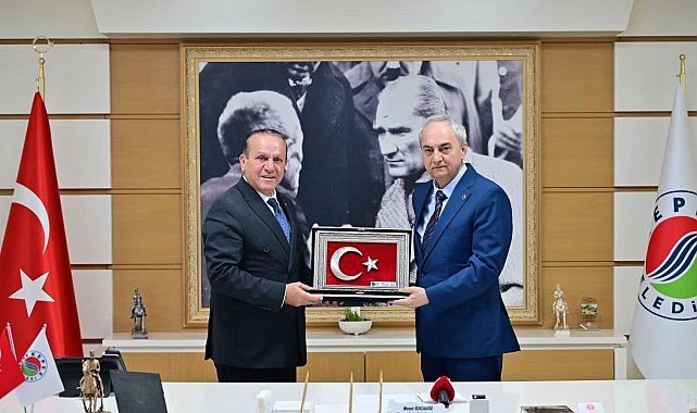 KKTC Başbakan Yardımcısı Ataoğlu, Kepez Belediyesi'nde