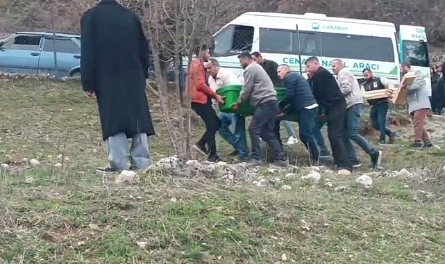 Kocası toprağa kendisi de hapse girdi