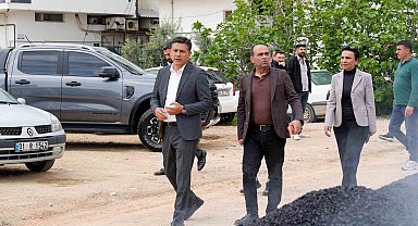 Kozan'da alt yapısı tamamlanan sokaklar asfaltlanıyor