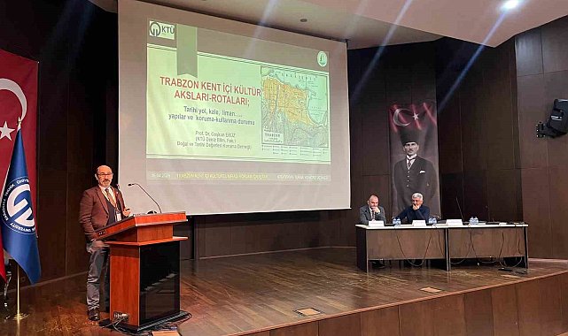 KTÜ'de "Trabzon Kent İçi Kültürel Mirasının Korunması" çalıştayı