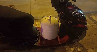 Kurduğu düzenek başını yaktı, 14 yaşındaki sürücüye 40 bin TL ceza