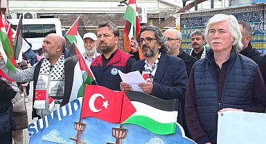 Kütahya'da Sumud Filosu'na yapılan saldırıya tepki