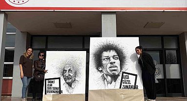 Lise öğrencileri mezun olmadan eserlerini sergileyecek