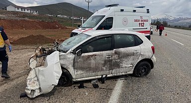 Malatya'da iki ayrı kaza: 3 yaralı