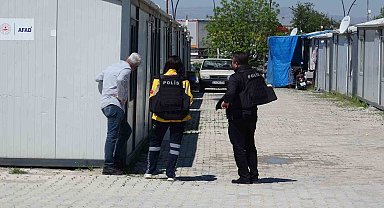 Malatya'da kendini konteynere kilitleyen genç polisi alarma geçirdi