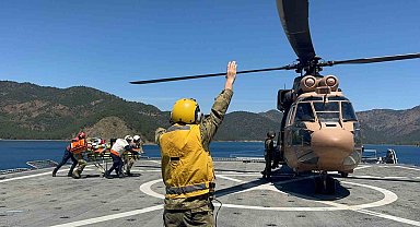 Marmaris açıklarında nefes kesen tatbikat: 22 ülkeden katılım