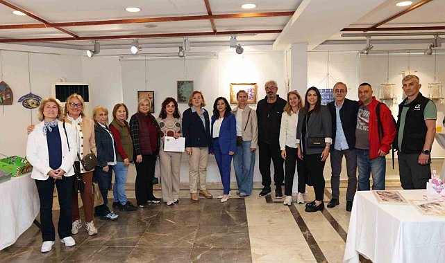 Marmaris'te el emeği eserler görücüye çıktı