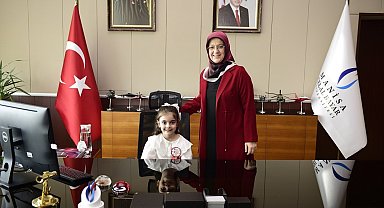 MCBÜ Rektörlüğünde 23 Nisan coşkusu