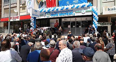 Merkezefendi Halk Market'in 3. şubesi hizmete açıldı