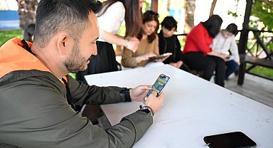 Mersin'de 'Çevresin' uygulaması hizmete sunuldu