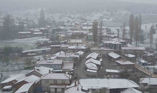 Mihalıcçık beyaza büründü