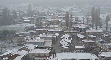 Mihalıcçık beyaza büründü