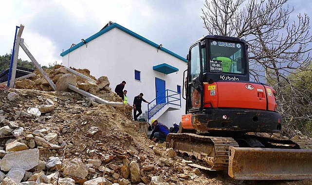 Milas Bafa Mahallesi'ndeki içme suyu deposu yenilendi