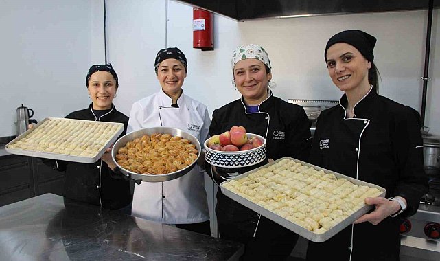 Misket elma tadında baklava