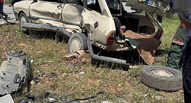 Muğla-Denizli yolunda feci kaza: 1 ölü, 1 yaralı