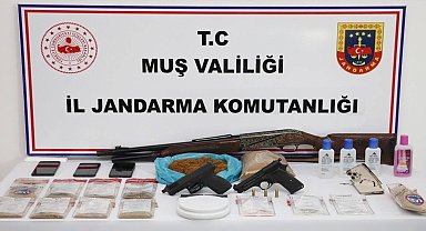 Muş'ta uyuşturucu operasyonu: 2 kişi tutuklandı