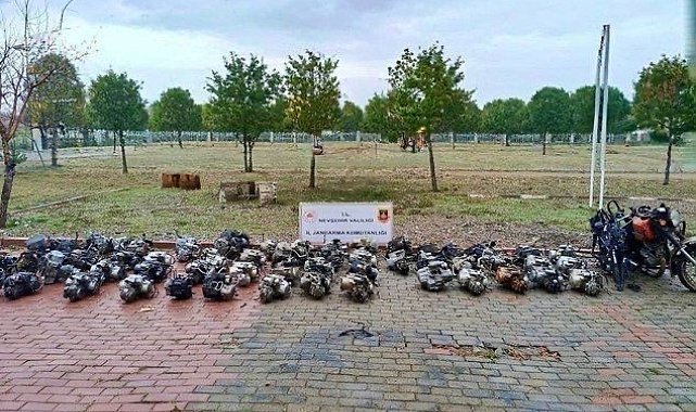 Nevşehir'de motosiklet şaselerini kazıyan şahıslara operasyon: 2 gözaltı