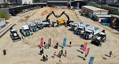 Nilüfer Belediyesi'nin yeni araçları yollarda