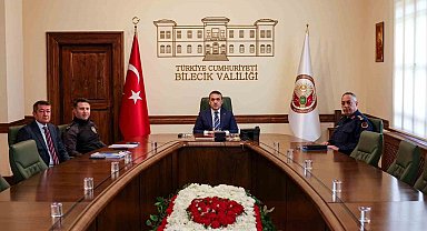 Okullara yönelik saldırılar sonrası Bilecik'te güvenlik tedbirleri masaya yatırıldı