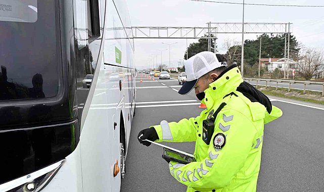 Ordu'da bir haftada 17 bine yakın araç ve sürücü denetlendi
