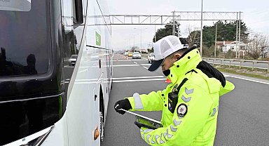 Ordu'da bir haftada 17 bine yakın araç ve sürücü denetlendi