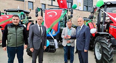 Ordu'da ORKÖY kredisi kapsamında hak sahiplerine araçları teslim edildi