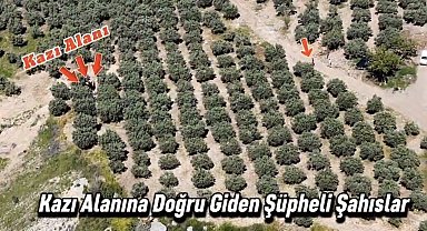 Osmaniye'de kaçak kazı yapan 6 kişi dronla yakalandı