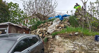 Otomobil tezgahın üzerine uçtu: 1 yaralı