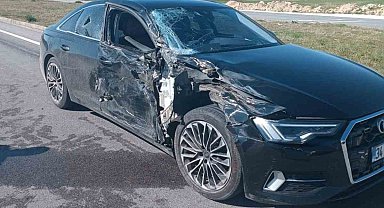 Otomobille patpat çarpıştı: 2 yaralı