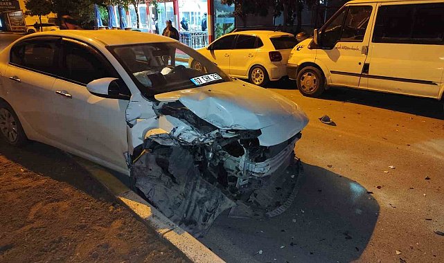 Park halindeki araçları hurdaya çevirdi, 3.41 promil alkollü çıktı