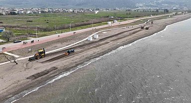 Plajlar yaza hazır hale getiriliyor